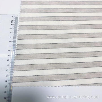 Yarn dyed stripe check stretch fabric 2021